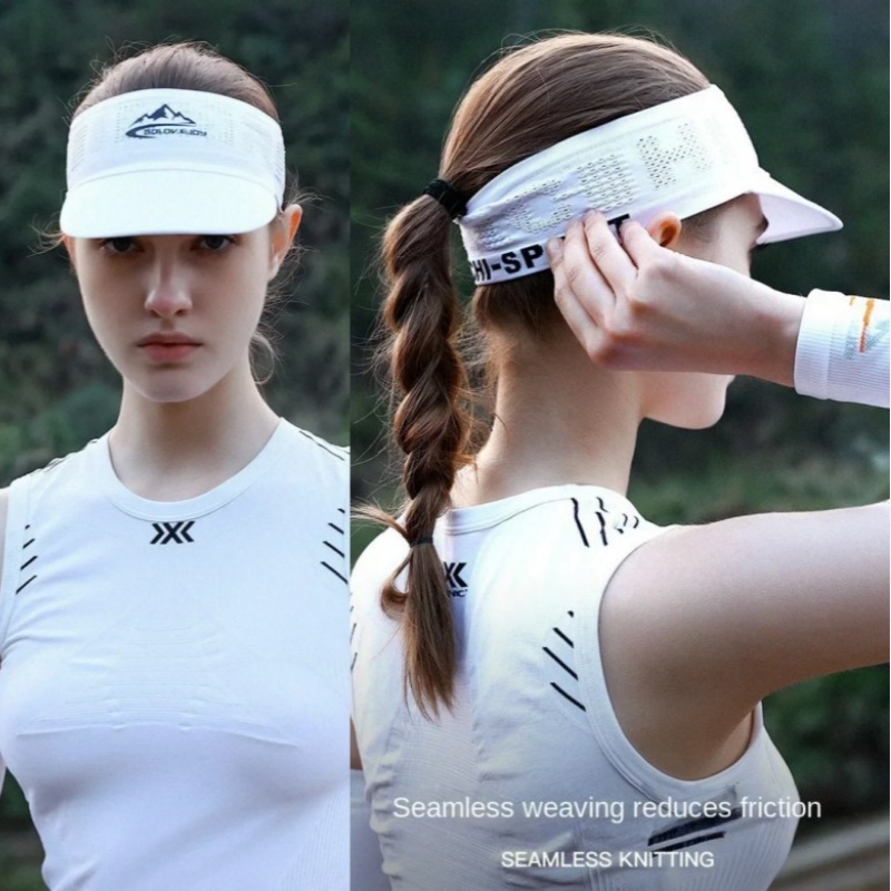 Running Cap Mesh - Cappello Estivo Vuoto Anti-UV per Tennis,