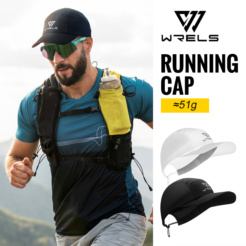 Running Cap Mesh - WRELS Berretto da corsa Berretto da