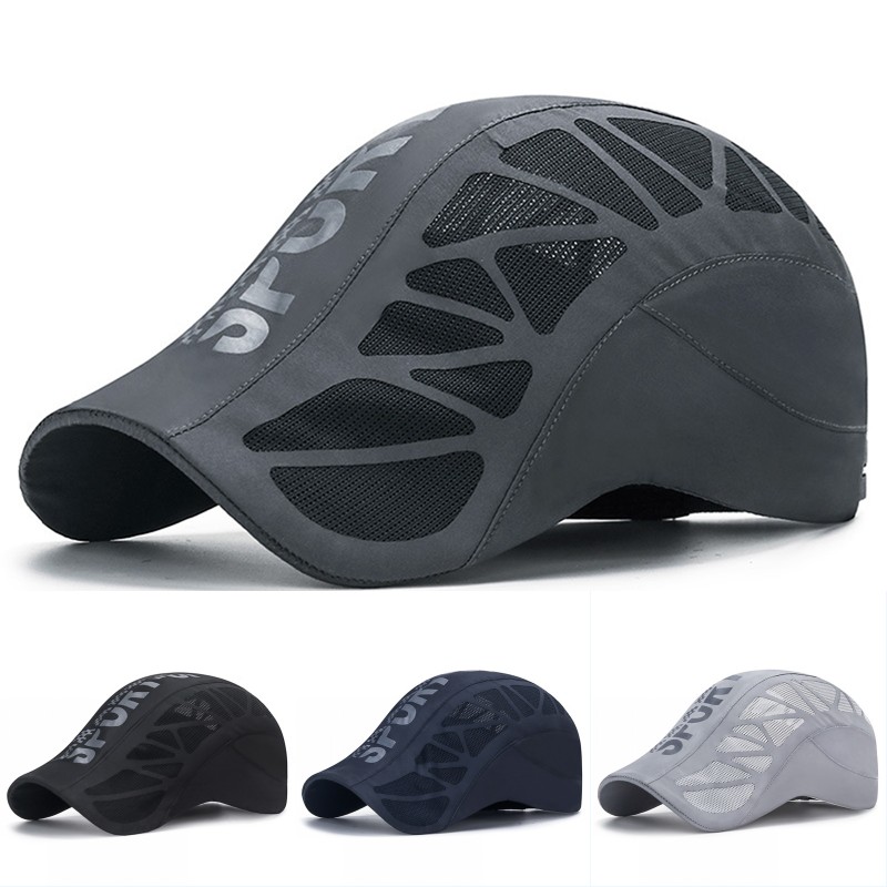 Running Cap Mesh - Cappello Estivo Traspirante ad Asciugatura Rapida