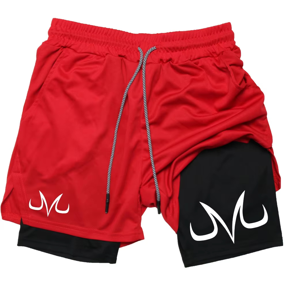 Running Cap Mesh - Pantaloncini Sportivi Anime con Stampa Toji