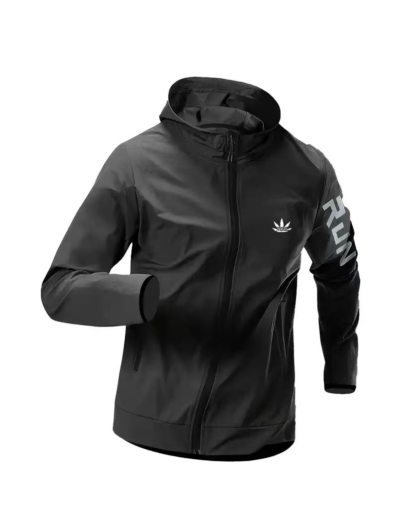 Running Gear Jacket - Giacca a Vento con Cappuccio da