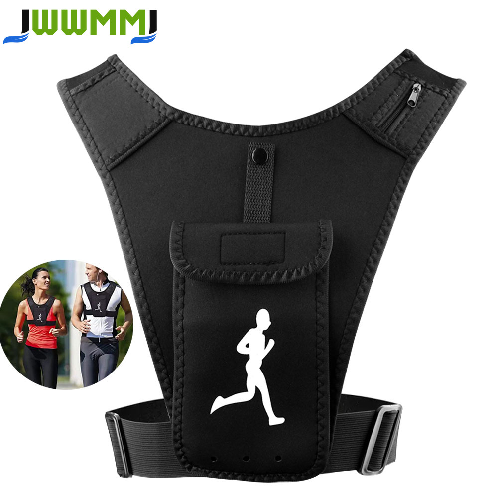 Running Gear Train - Gilet da Corsa Porta Telefono per