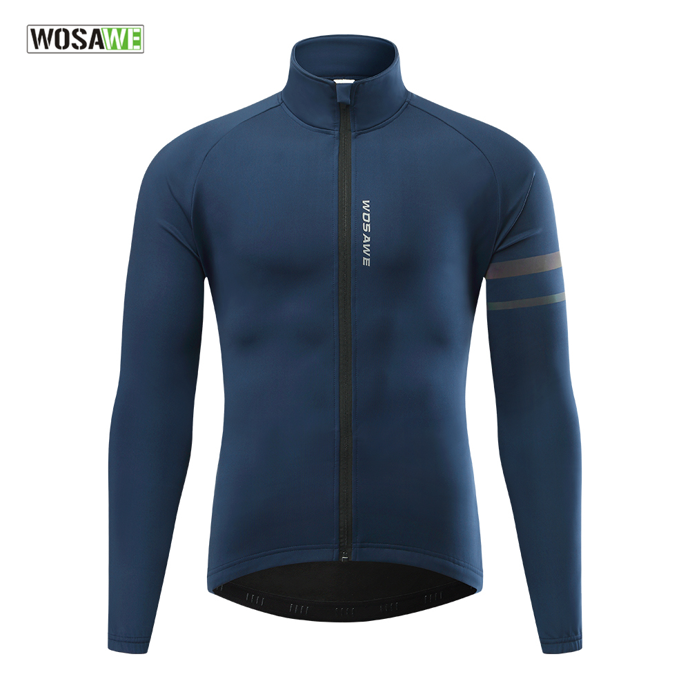 Running Gear Jacket - WOSAWE Giacca da ciclismo invernale termica