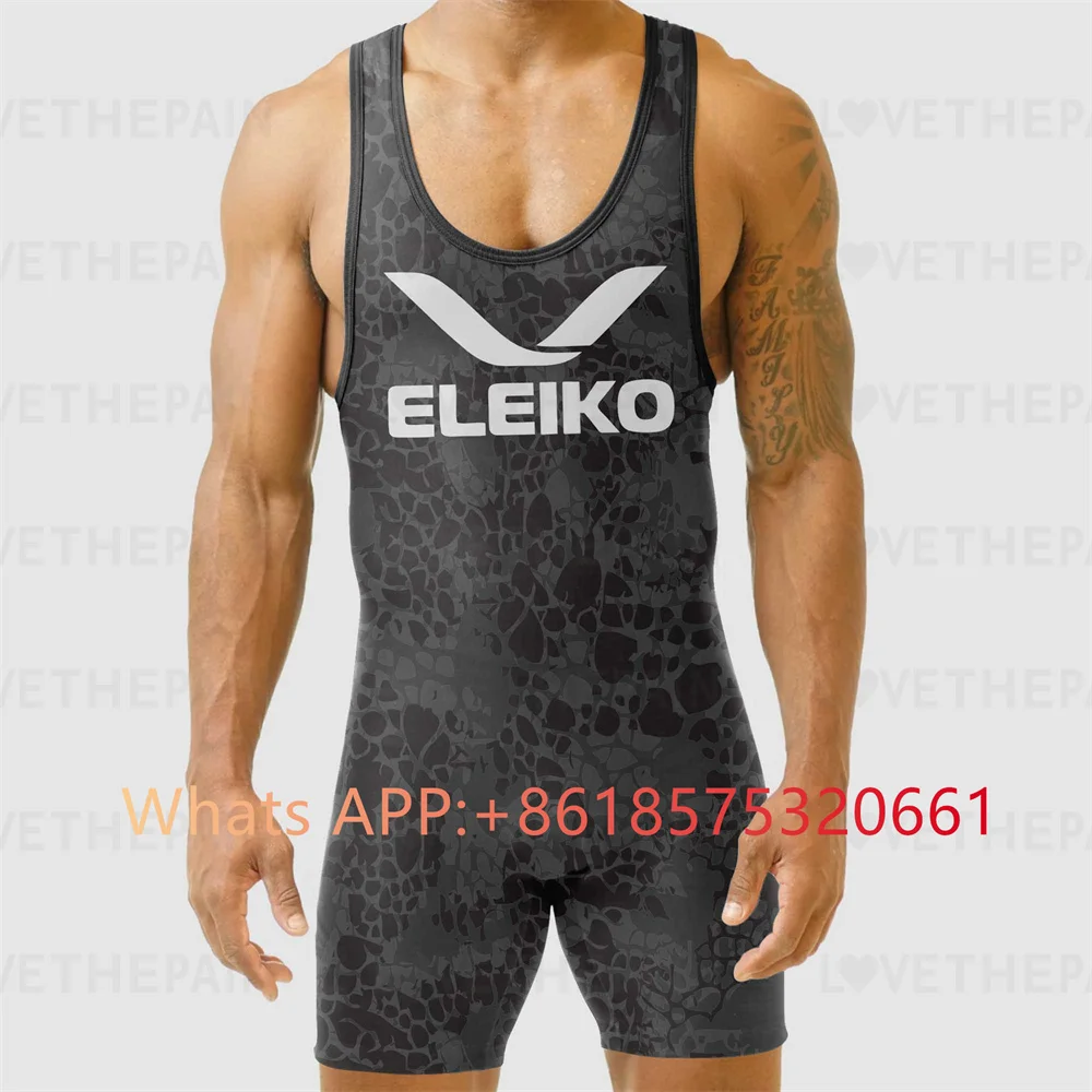 ELEIKO Canottiera da wrestling - Running Gear Train recensione e prezzo