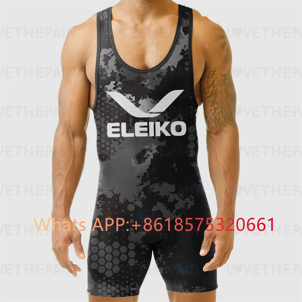 ELEIKO Canottiera da wrestling - Running Gear Train recensione e prezzo