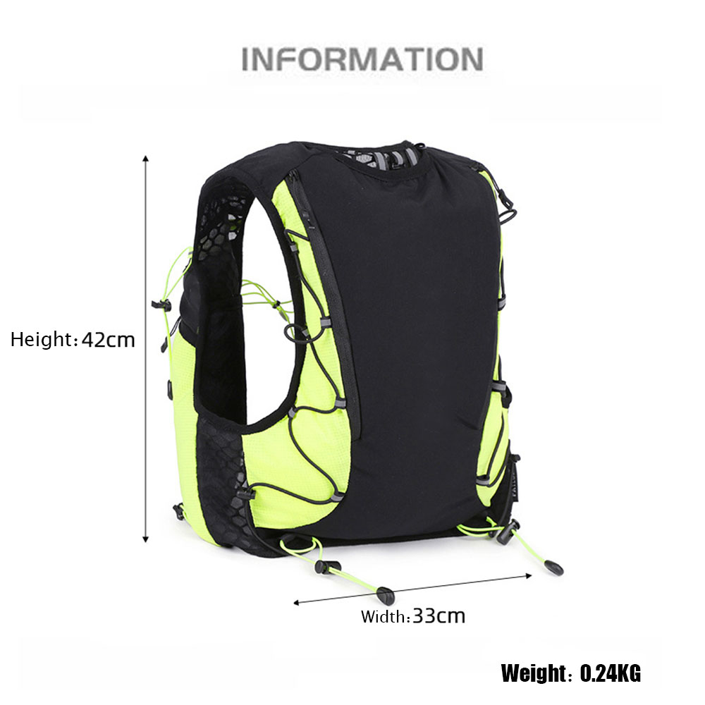 Zaino leggero per gilet da cor - Running Gear Ultramarathon recensione e prezzo