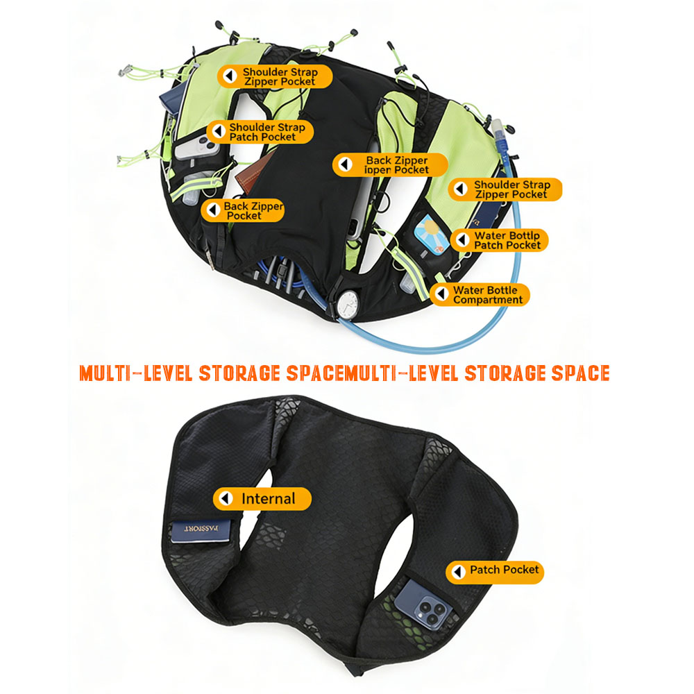 Zaino leggero per gilet da cor - Running Gear Ultramarathon recensione e prezzo