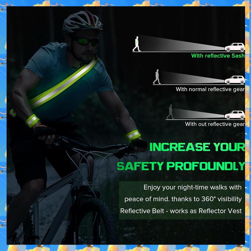 Fascia riflettente FTS per cam - Running Gear At Night recensione e prezzo