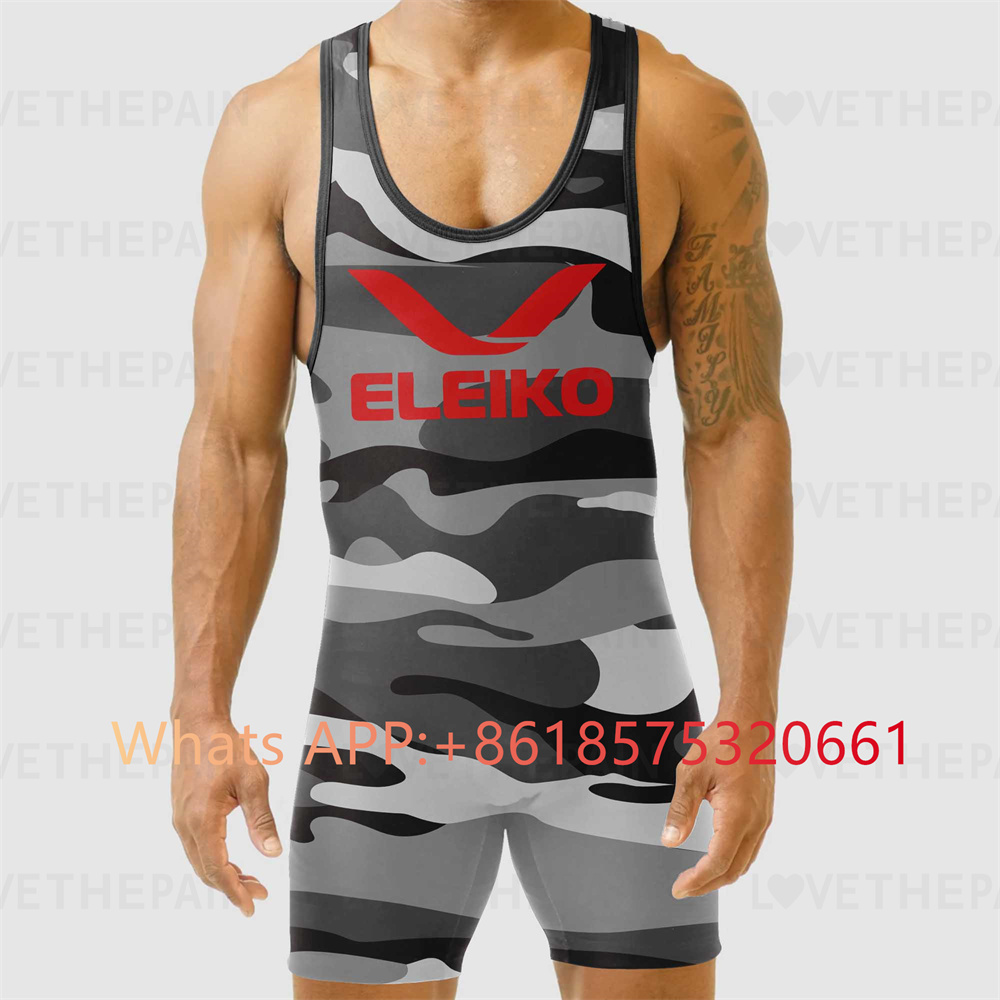 ELEIKO Canottiera da wrestling - Running Gear Train recensione e prezzo